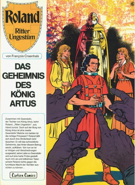 Roland Ritter Ungestüm 6 (Z1), Carlsen