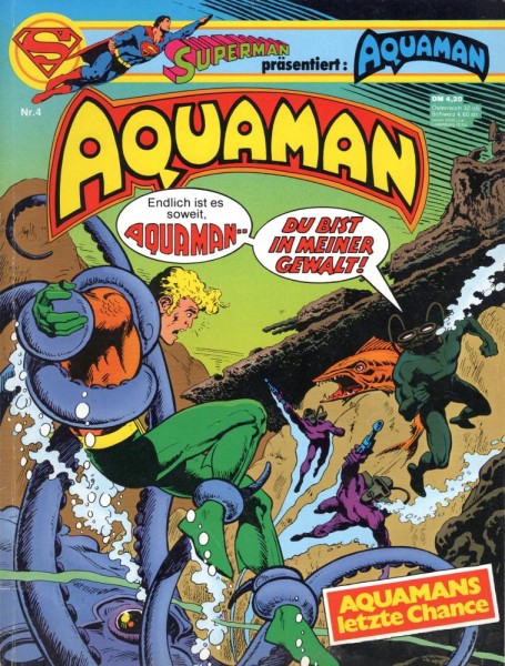 Superman präsentiert: Aquaman 4 (Z1-), Ehapa