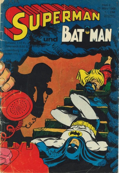 Superman 1968/ 6 (Z3-), Ehapa