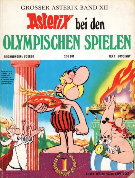 Asterix 12 (Z2, 1. Auflage), Ehapa