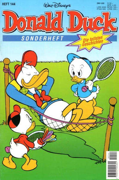 Die tollsten Geschichten von Donald Duck Sonderheft 144 (Z0-1), Ehapa
