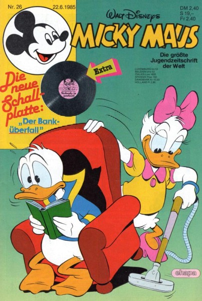 Micky Maus 1985/ 26 (Z0), Ehapa
