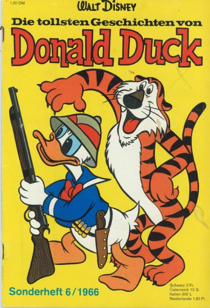 Die tollsten Geschichten von Donald Duck Sonderheft 6 (Z2-3, Sz), Ehapa