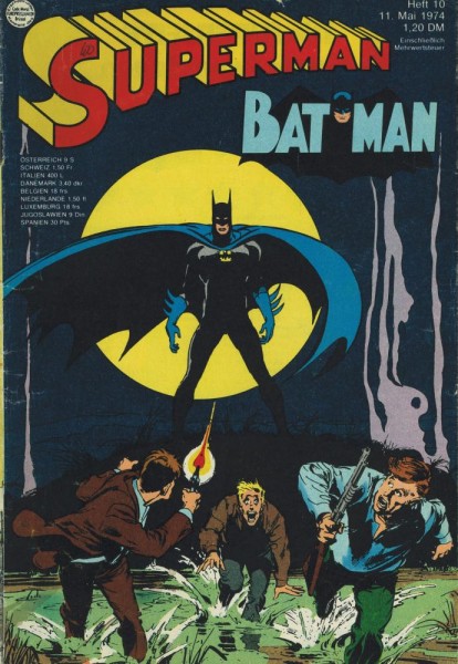 Superman 1974/ 10 (Z2, Sz, Sm), Ehapa
