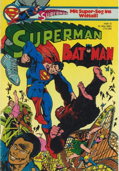 Superman 1980/ 10 (Z1-2/2), Ehapa