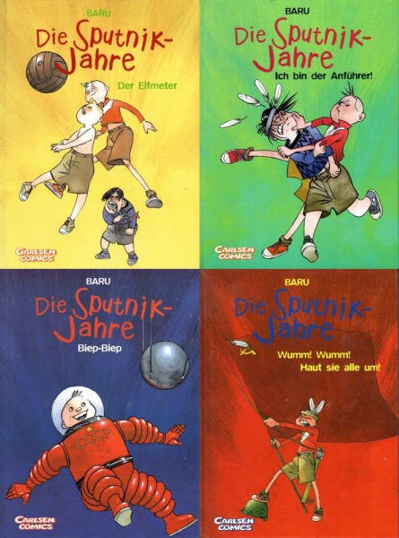 Die Sputnik-Jahre 1-4 (Z0, 1. Aufl.), Carlsen