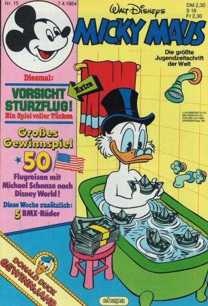 Micky Maus 1984/ 15 (Z0-1), Ehapa