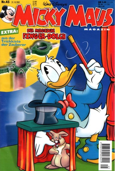 Micky Maus 2001/ 45 (Z1), Ehapa