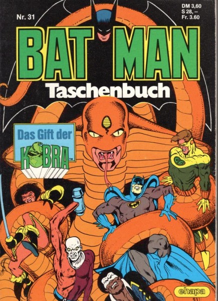 Batman Taschenbuch 31 (Z1), Ehapa