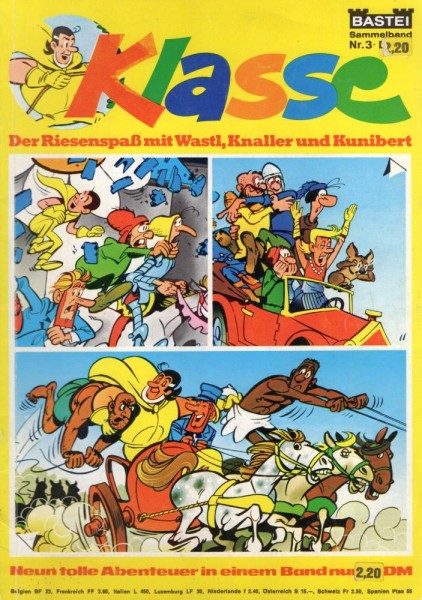 Klasse Sammelband 3 (Z1-), Bastei