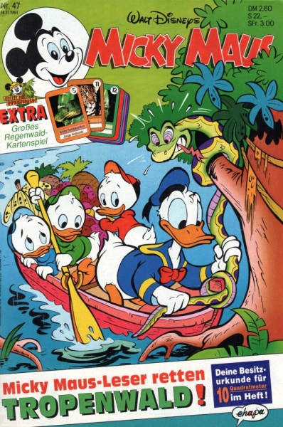 Micky Maus 1991/ 47 (Z0-1), Ehapa