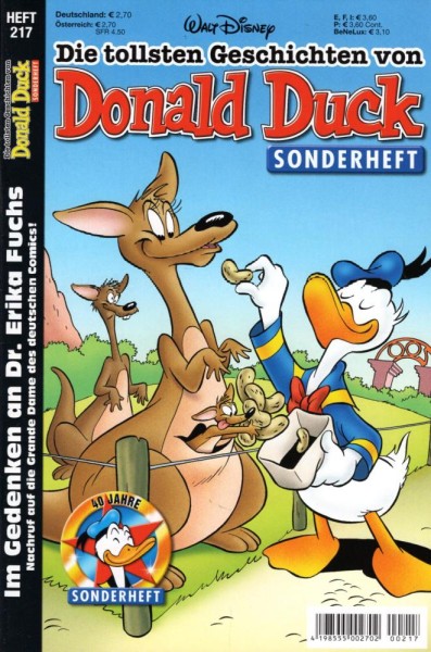 Die tollsten Geschichten von Donald Duck Sonderheft 217 (Z0-1), Ehapa