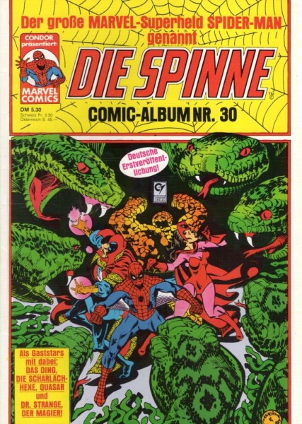 Die Spinne - Comic Album 30 (Z1), Condor