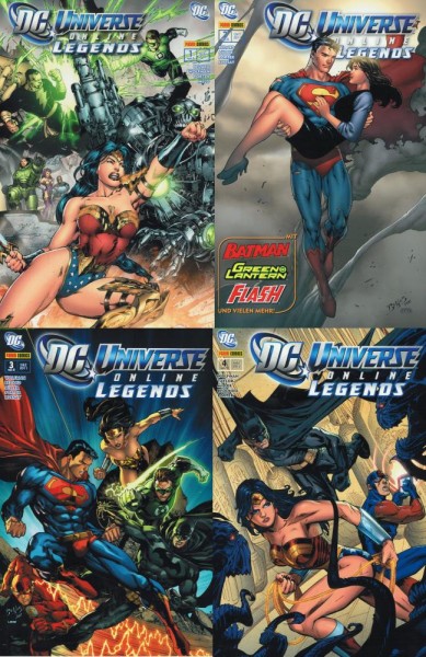 DC Universe Online Legends 1-4 (Z0-1), Panini