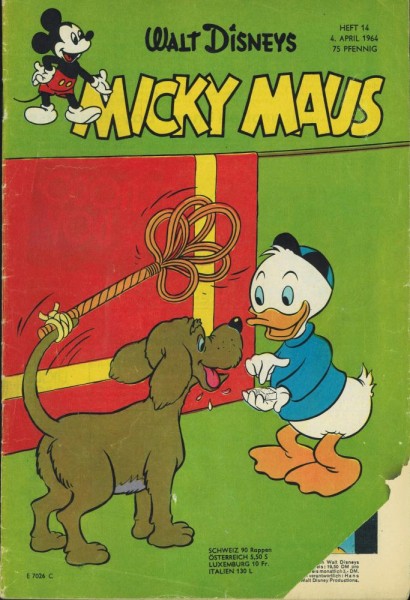 Micky Maus 1964/ 14 (Z2, Sm), Ehapa
