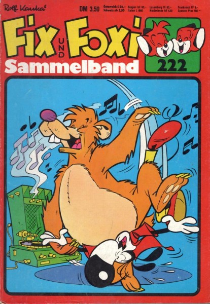 Fix und Foxi Sammelband 222 (Z1-), Gevacur