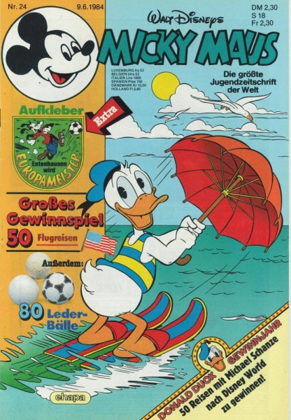Micky Maus 1984/ 24 (Z1), Ehapa