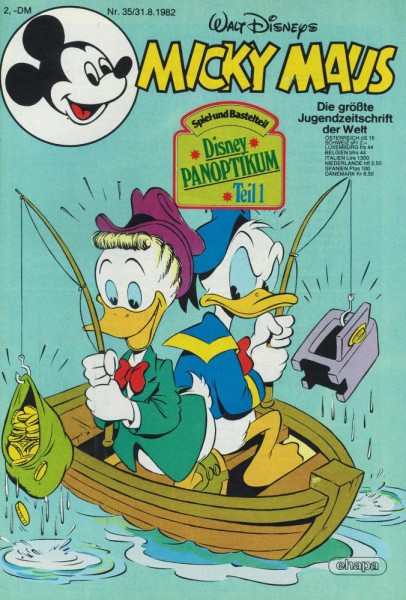Micky Maus 1982/ 35 (Z0-1), Ehapa