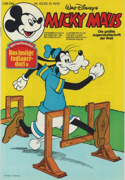 Micky Maus 1979/ 43 (Z1), Ehapa