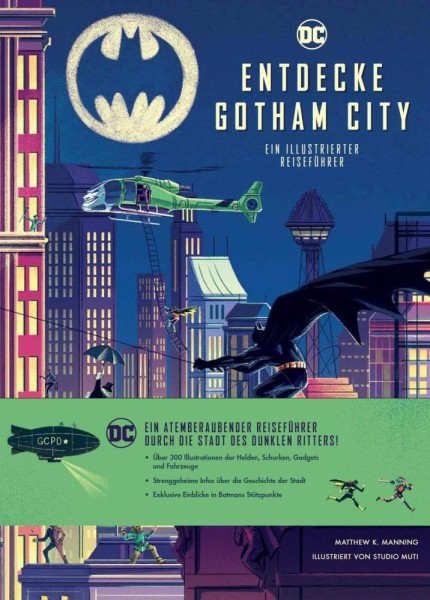 DC Comics - Entdecke Gotham City - Ein illustrierter Reiseführer, Panini