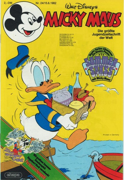 Micky Maus 1982/ 24 (Z0-1/1), Ehapa