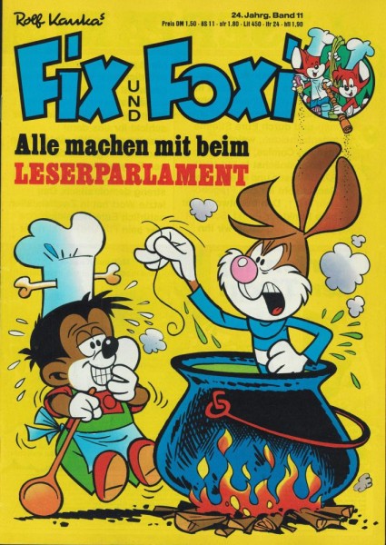 Fix und Foxi 24. Jg. 11 (Z0-1/1), Pabel