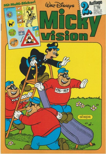 Mickyvision 2. Serie 1983 / 5 (Z1, 2. Aufl.), Ehapa