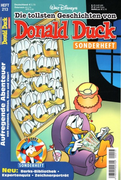 Die tollsten Geschichten von Donald Duck Sonderheft 213 (Z0-1), Ehapa