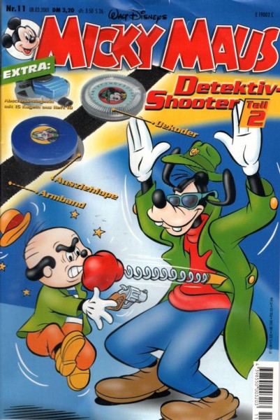 Micky Maus 2001/ 11 (Z1), Ehapa