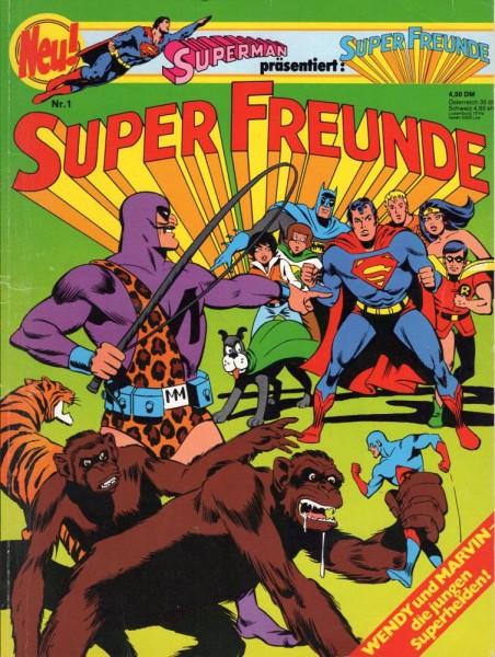Superman präsentiert: Superfreunde 1 (Z1-2), Ehapa