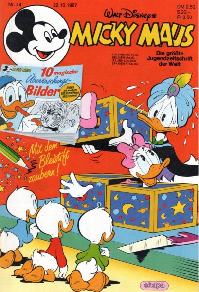 Micky Maus 1987/ 44 (Z0-1), Ehapa
