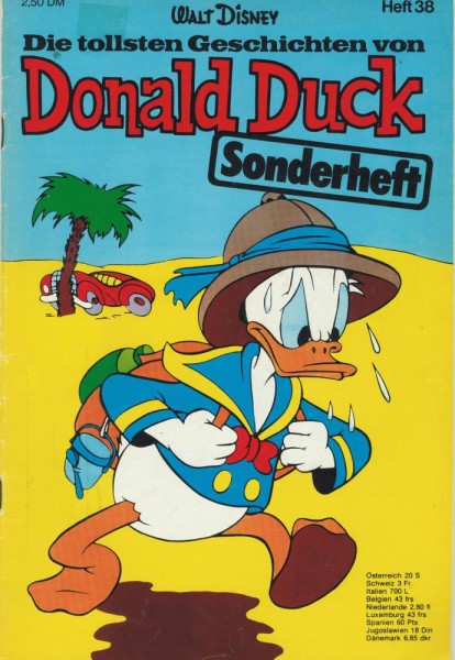 Die tollsten Geschichten von Donald Duck Sonderheft 38 (Z1-2), Ehapa