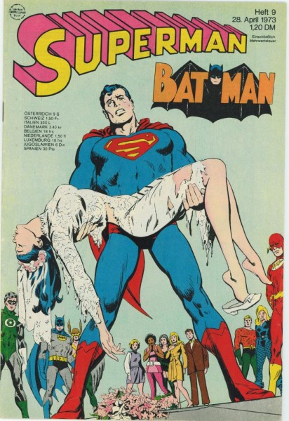 Superman 1973/ 9 (Z1, Sm), Ehapa