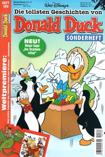 Die tollsten Geschichten von Donald Duck Sonderheft 189 (Z1), Ehapa