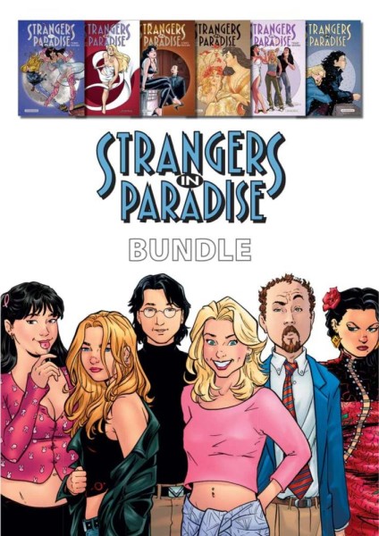 Strangers in Paradise Bundle Band 1-6, schreiber&leser