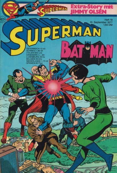 Superman 1977/ 19 (Z1, Sm), Ehapa
