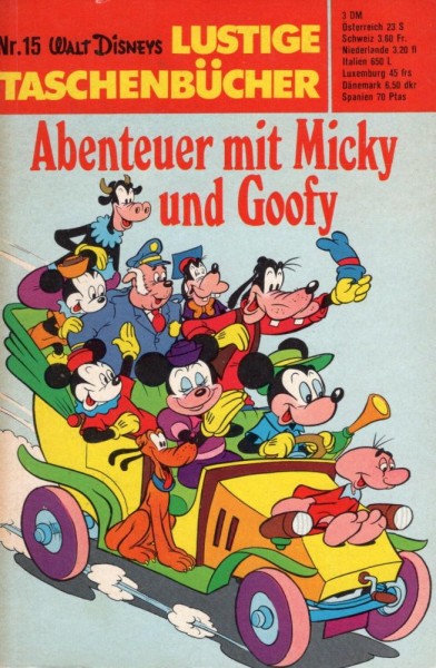 Lustiges Taschenbuch 15 (Z1-, 1. Auflage), Ehapa