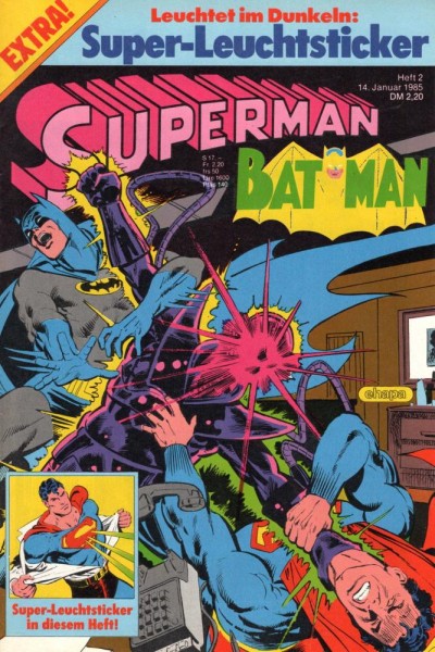 Superman 1985/ 2 (Z1), Ehapa