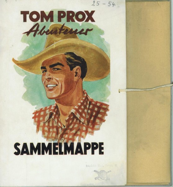 Tom Prox Sammelmappe 25-54 (Z1-, St, Sz), Uta