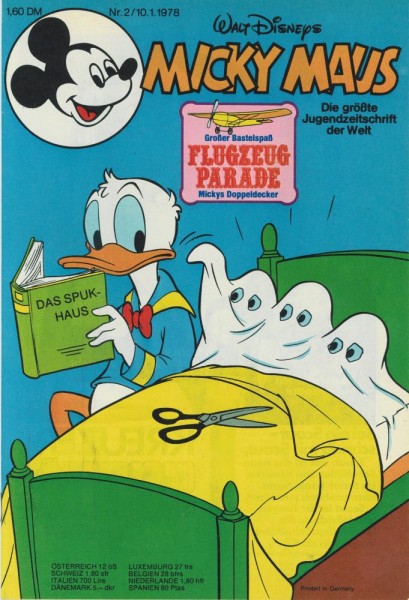 Micky Maus 1978/ 2 (Z0-1/1), Ehapa