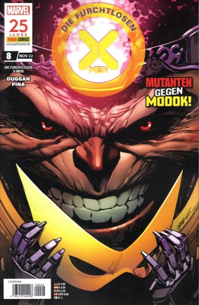 Die furchtlosen X-Men 8, Panini