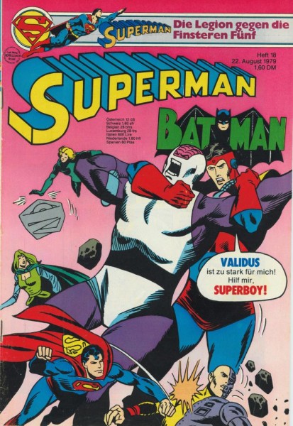 Superman 1979/ 18 (Z1-), Ehapa