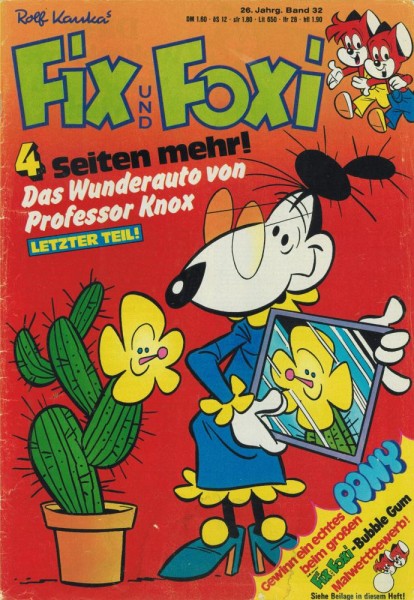 Fix und Foxi 26. Jg. 32 (Z2), Pabel