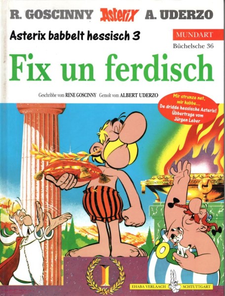Asterix Mundart 36 (Hessisch 3) (Z1), Ehapa