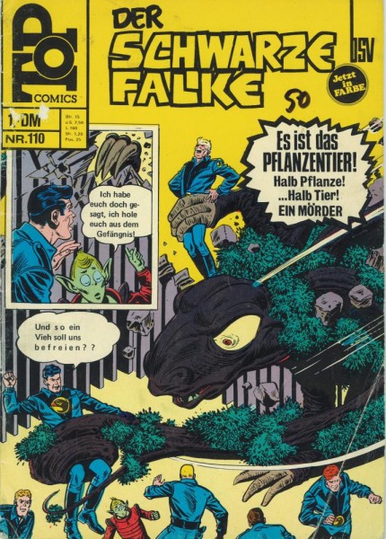 Top Comics - Der schwarze Falke 110 (Z2, SZ), bsv