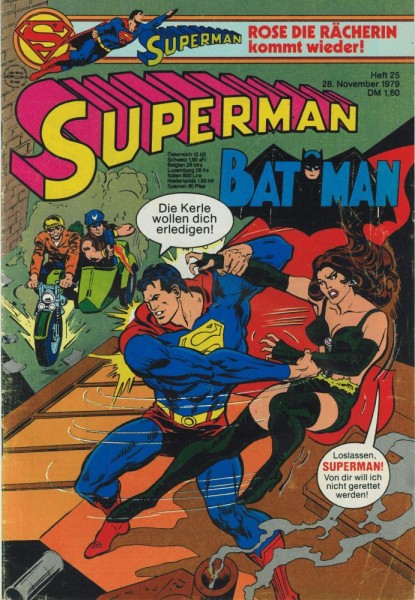 Superman 1979/ 25 (Z1, Sm), Ehapa