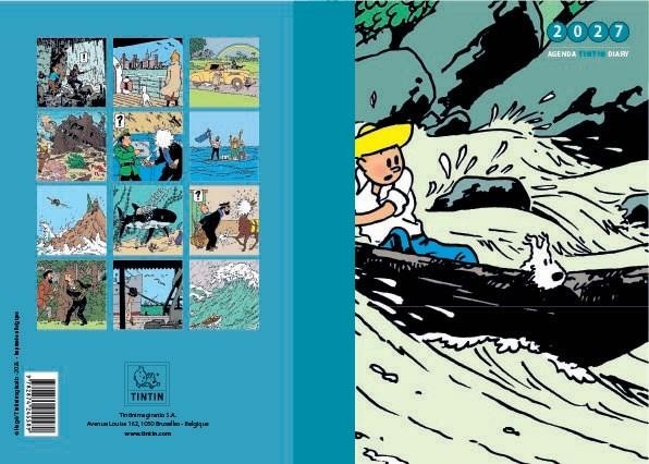 Tim und Struppi Taschenagenda 2027 int. 10x15cm, Atomax