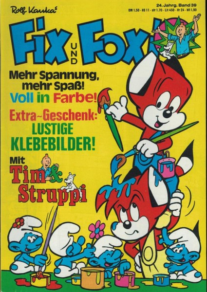 Fix und Foxi 24. Jg. 39 (Z1), Pabel