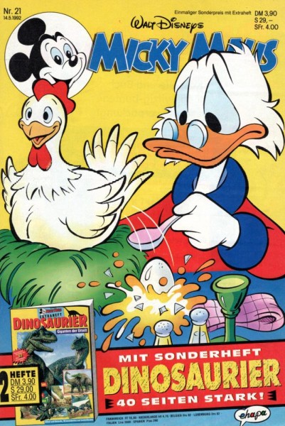 Micky Maus 1992/ 21 (Z0-1), Ehapa