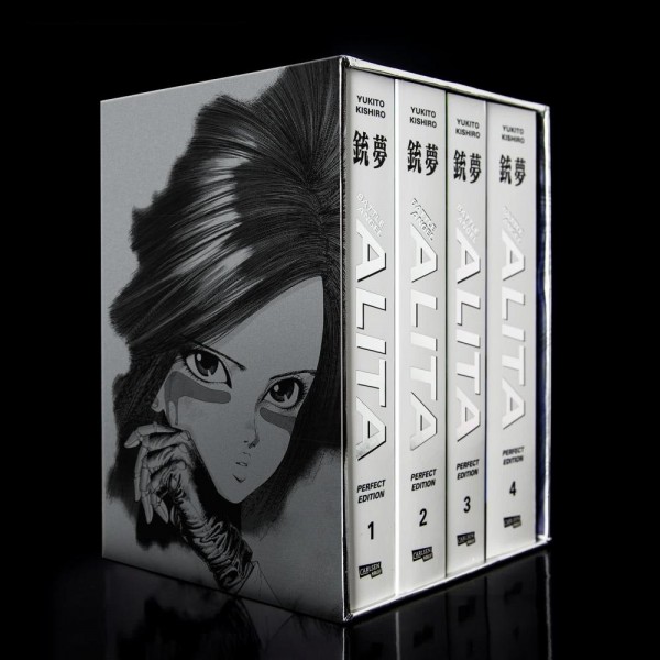 Battle Angel Alita - Perfect Edition 1-4 im Schuber mit Extra, Carlsen